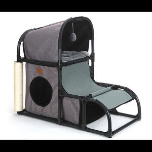 5 in 1 Multi-Functional Cat Tree Condo Furniture